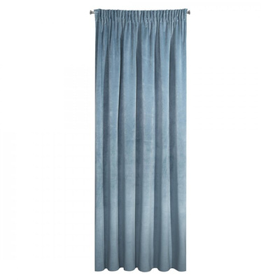 Zasłona Villa niebieska 140x270
