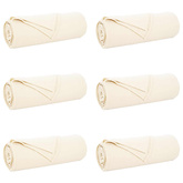 Koce narzutowe 6 pcs Kremowy 350 x 270 cm Polar