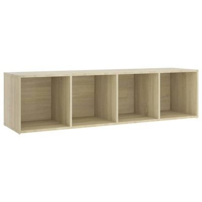 vidaXL Szafka pod TV, dąb sonoma, 142,5x35x36,5 cm