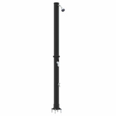 Prysznic słoneczny na świeżym powietrzu Czarny 217 cm