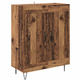 Highboard 2 szt. Stare drewno 69,5 x 34 x 180 cm