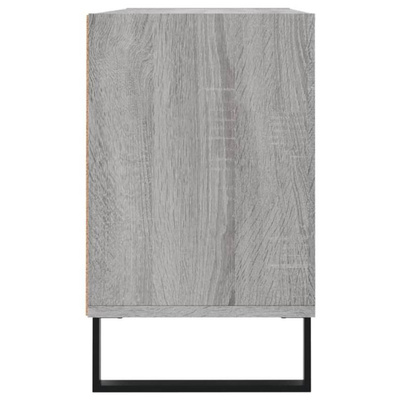 vidaXL Szafka pod TV, szary dąb sonoma, 103,5x30x50 cm