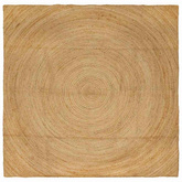 Dywany pokojowe naturalny 240 x 240 cm Juta