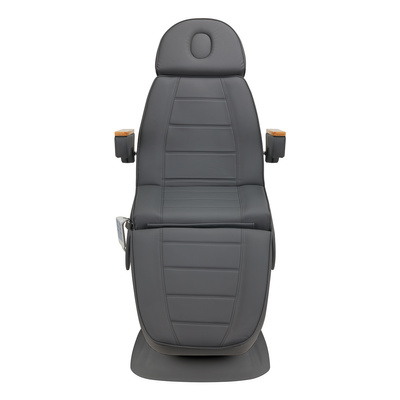 Fotel kosmetyczny elektryczny SILLON Lux 273b 3 silniki szary, szara podstawa 148187