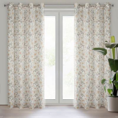 Zasłona Amara naturalna 140x250