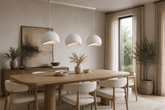 Lampa wisząca Ostia 3xE27 prosta KJ2183