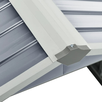 Garaż dla kosiarki robotycznej, 92x97x63 cm, galwanizowana stal