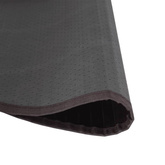 vidaXL Dywan okrągły, ciemnobrązowy, 100 cm, bambusowy