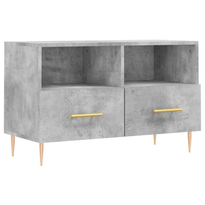 vidaXL Szafka pod TV, szarość betonu, 80x36x50 cm wariant 6