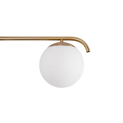 Lampa Sufitowa Milano mleczne kule 3xE27 Abruzzo Klinto