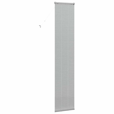 Żaluzje weneckie Srebrny 220 x 45 cm Aluminium