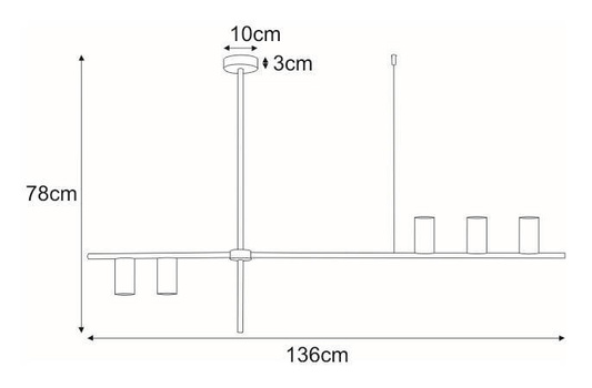Lampa wisząca K-4755 z serii ROCCO KAJA