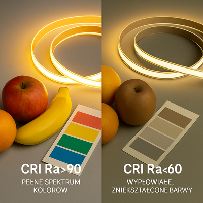 Rolka 30M Taśma LED COB 48V 10W IP68 528LED/m CRI 90 LHV-2835-XX 4000K