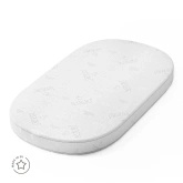 Materac z Wkładką Kokosową do Łóżeczka Owal 7w1 Duży