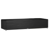 vidaXL Pokrowiec na leżak ogrodowy, 12 oczek, 205x75x40 cm, PE