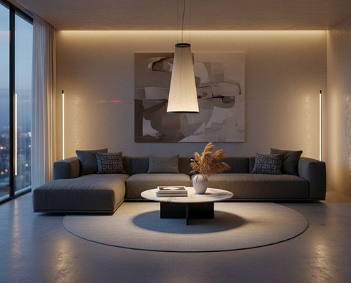 LAMPA WISZĄCA LONG ISLAND AD321 GREEN