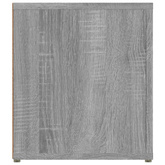 vidaXL Szafka pod TV, szary dąb sonoma, 80x31,5x36 cm