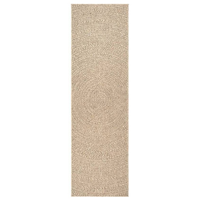 vidaXL Dywan ZIZUR, 80x250 cm, stylizowany na jutowy