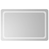 vidaXL Lustro łazienkowe z LED, 60x90 cm
