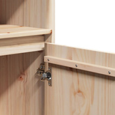 Szafka, 37x34x110 cm, lite drewno sosnowe