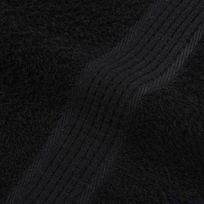 Ręczniki dla gości, FROGN, 10 szt., czarne, 30x50 cm, 360 g/m?