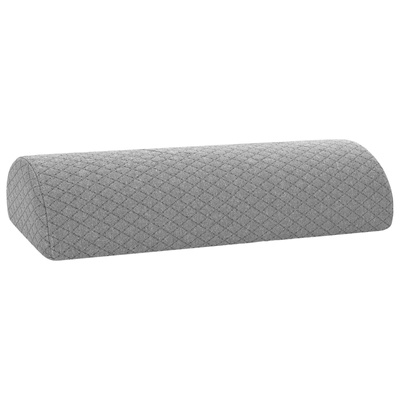 Poduszka na nogi Szary 52 x 20 x 11 cm Pianka z pamięcią
