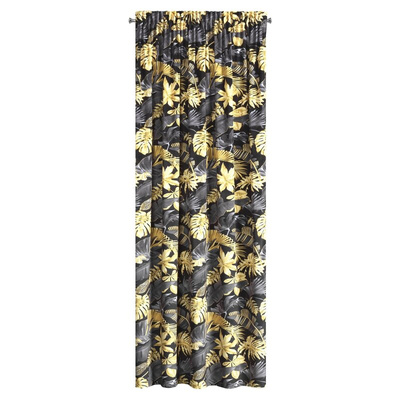 Zasłona Bler czarna 140x270