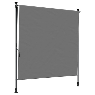 Zewnętrzna Roleta Rolkowa jasnoszary 120 x 270 cm