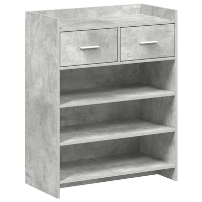 Szafka na buty z szufladą Betonowy szary 73,5 x 36 x 92 cm