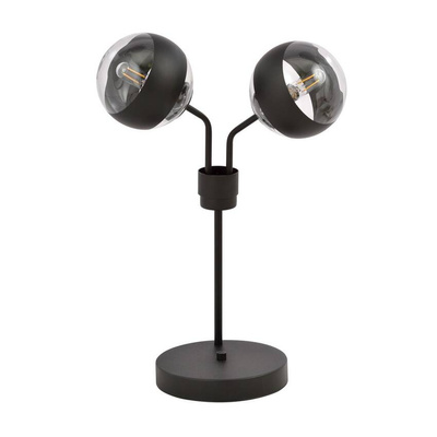 Lampka nocna  NOVA LN2 BLACK/STRIPE