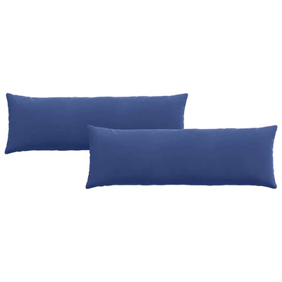 Poduszki na sofę 2 pcs Niebieski policyjny 120 x 40 cm