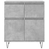 vidaXL Komoda, szarość betonu, 60x35x70 cm, materiał drewnopochodny wariant 4