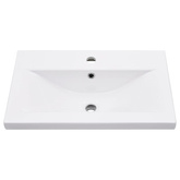 Stelaż z wbudowaną umywalką, czarny, żelazny