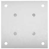 Okrągły kotwicy gruntowej 4 pcs srebrny 15 x 15 x 15 cm Metal