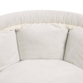 vidaXL Legowisko dla psa, 59x59x24 cm, brązowe