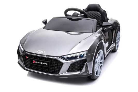 Auto Na Akumulator Audi R8 Lift A300 Światła LED Pilot Srebrne
