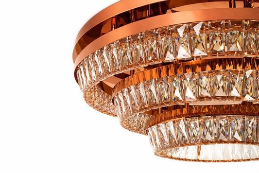 ADANI lampa sufitowa / plafon STELLO 3 MIEDZIANA AD316
