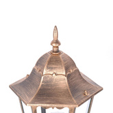 Lampa ogrodowa stojąca K-6006A CZARNY/ZŁOTY z serii LOZANA