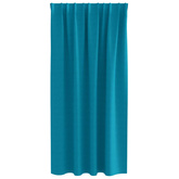 Firany blackout z kółkami 2 pcs Turkusowy 175 x 140 cm