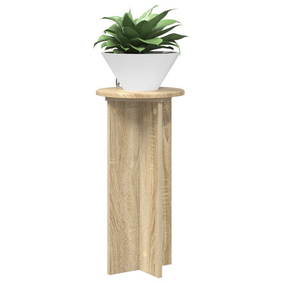 Stojak na rośliny 2 pcs dąb Sonoma 29,5 x 29,5 x 60 cm