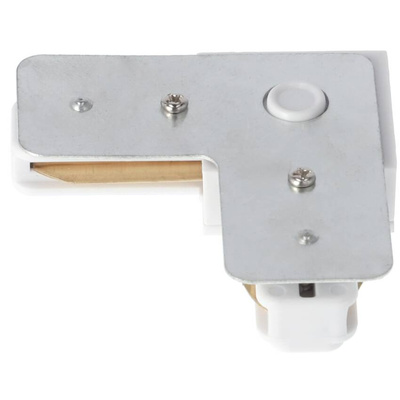 Łącznik kątowy do szyny SEVA L Connector White, biały EDO777419 EDO Solutions