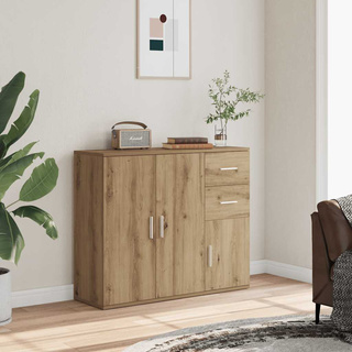 Komoda Artisan Oak 91x29,5x75 cm Drewno konstrukcyjne