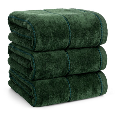 Ręcznik Mari butelkowy zielony 70x140