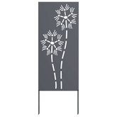 Ekran zapewniający prywatność w ogrodzie Antracyt 50 x 140 cm