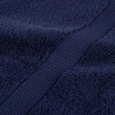 Ręczniki premium, SOLUND, 10 szt., granatowe, 80x200 cm, 600 g/m?