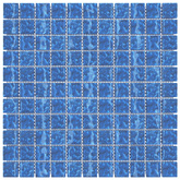 Płytki mozaikowe 11 pcs Niebieski 50 x 50 cm Szkło