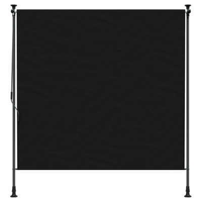 Zewnętrzna Roleta Rolkowa Czarny 150 x 270 cm