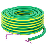 Wąż ogrodowy 5-warstwowy Zielony i Żółty 1" 30 m PVC