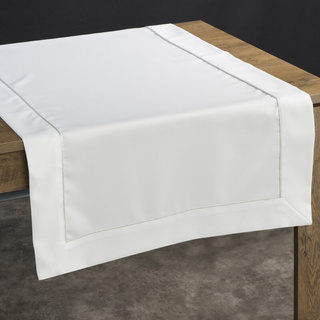 Bieżnik Dorita biały 40x180