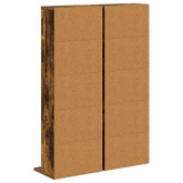 Kabinet na płyty CD 2 szt. Dąb wędzony 33 x 23,5 x 97,5 cm